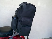 Kuryakyn Full Dresser Bag on Bike