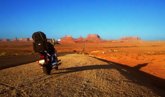 Entering Monument Valley