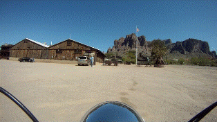 Mining Camp Restaurant From Parking Lot