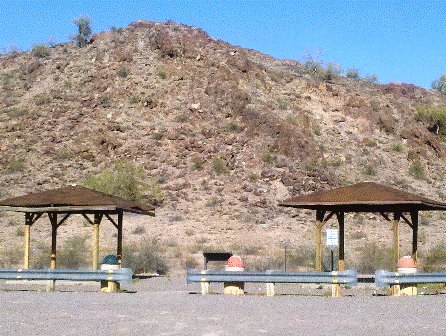 Rest Area On AZ-85 South Of Gila Bend Looking East on the Ajo Ride