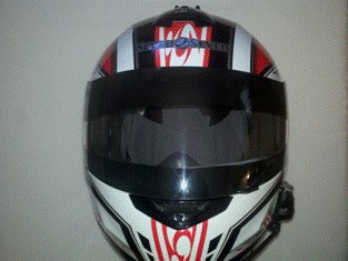 Front of Helmet