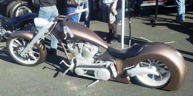 This Bike is Totally Real But Looks Like Something Out Of A Cartoon.  AWESOME!