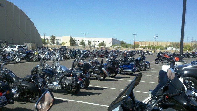 Westworld Motorcycle Parking